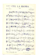 descargar la partitura para acordeón Oyé la Bamba (Rumba) en formato PDF