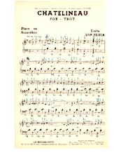 télécharger la partition d'accordéon Chatelineau (Fox Trot) au format PDF