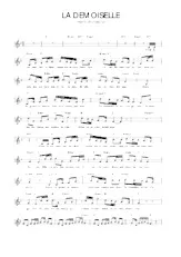download the accordion score La Demoiselle in PDF format