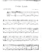 télécharger la partition d'accordéon Cielito Lindo (Arrangement pour accordéon de Mario Mascarenhas) (Valse Mexicaine) au format PDF