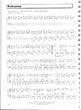 scarica la spartito per fisarmonica Wahnsinn (Chant : Wolfgang Petry) in formato PDF