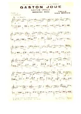 scarica la spartito per fisarmonica Gaston joue (Gaston speelt) (Mazurka Java) in formato PDF