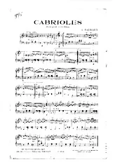 download the accordion score Cabrioles (Java) in PDF format