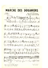 télécharger la partition d'accordéon Marche des douaniers au format PDF