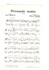 download the accordion score Dimanche matin (Valse) in PDF format