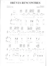 download the accordion score Brèves rencontres in PDF format