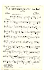 scarica la spartito per fisarmonica Ma concierge est au bal (Sur les motifs de la chanson de Claude Tissier et Georges Sancère) (Arrangement : Carlos de Lorca) (Samba Guaracha) in formato PDF