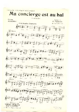 télécharger la partition d'accordéon Ma concierge est au bal (Sur les motifs de la chanson de Claude Tissier et Georges Sancère) (Arrangement : Carlos de Lorca) (Samba Guaracha) au format PDF