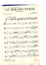 télécharger la partition d'accordéon Le boléro perdu (Sur les motifs de la chanson de Claude Tissier) au format PDF