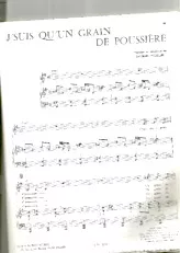 descargar la partitura para acordeón J' suis qu'un grain de poussière en formato PDF