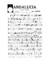 télécharger la partition d'accordéon Andalucia (Paso Doble) au format PDF