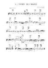 télécharger la partition d'accordéon A l'ombre des Maris (Marche 6/8) au format PDF