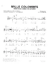 download the accordion score Mille colombes (Nimm noch einmal die Gitarre) (Chant : Mireille Mathieu) (Slow) in PDF format