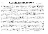 descargar la partitura para acordeón Cuando Cuando Cuando / Quando Quando Quando (Samba) en formato PDF