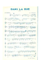 download the accordion score Dans la rue (Java) in PDF format