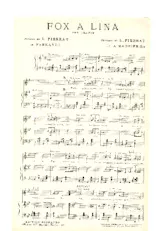 download the accordion score Fox à Lina (Fox Chanté) in PDF format