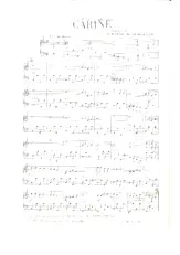 télécharger la partition d'accordéon Carine (Fox) (Spécial Concours) au format PDF