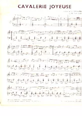 descargar la partitura para acordeón Cavalerie joyeuse (Marche) en formato PDF