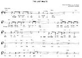 télécharger la partition d'accordéon The Last Waltz au format PDF
