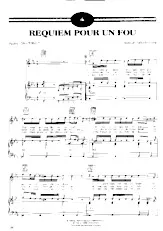 descargar la partitura para acordeón Requiem pour un fou (Chant : Johnny Hallyday) (Rock and Roll) en formato PDF