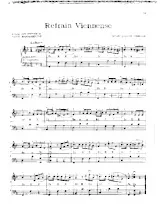 télécharger la partition d'accordéon Refrain Viennense (Arrangement pour accordéon de Mario Mascarenhas) (Valse viennoise) au format PDF