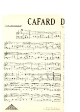 télécharger la partition d'accordéon Cafard de musette (Valse) au format PDF