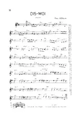 download the accordion score Dis-moi (Boléro) in PDF format