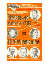 télécharger la partition d'accordéon Te dire pourquoi (Orchestration Complète) (Boléro) au format PDF