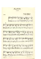 descargar la partitura para acordeón Alava (Mambo) en formato PDF