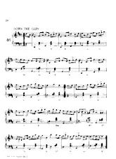 télécharger la partition d'accordéon Down the Glen (Folk) au format PDF