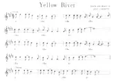télécharger la partition d'accordéon Yellow River (L'Amérique) (Chant : Joe Dassin)  au format PDF