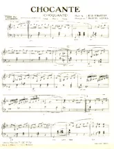descargar la partitura para acordeón Chocante (Choquante) (Valse) en formato PDF