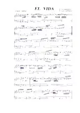 descargar la partitura para acordeón El Vida (Paso Doble) en formato PDF