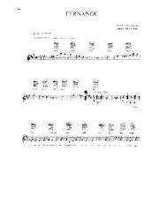 scarica la spartito per fisarmonica Fernande (Fox) in formato PDF