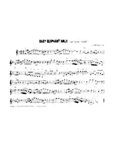 télécharger la partition d'accordéon Baby Elephant Walk (From the Film : Hatari) au format PDF
