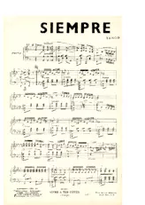 download the accordion score Siempre Dichoso (Tango Typique) in PDF format