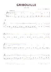 descargar la partitura para acordeón Gribouille (Valse) en formato PDF