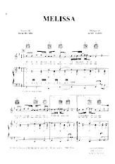 download the accordion score Mélissa (Biguine) in PDF format