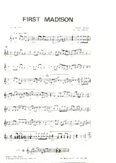 download the accordion score First Madison in PDF format