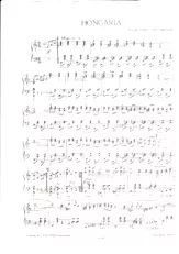 download the accordion score Hongaria in PDF format