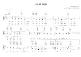 descargar la partitura para acordeón Love me tender (Slow) en formato PDF