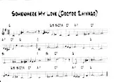 télécharger la partition d'accordéon Somewhere My Love (Doctor Zhivago Love) au format PDF