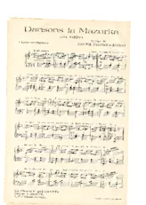 descargar la partitura para acordeón Dansons la mazurka (Java Mazurka) en formato PDF