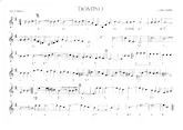 télécharger la partition d'accordéon Domino (Valse) au format PDF