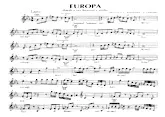 télécharger la partition d'accordéon Europa (Earth's Cry Heaven's Smile) au format PDF