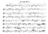 download the accordion score Europa (Earth's Cry Heaven's Smile) in PDF format