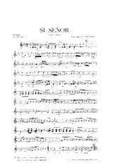 télécharger la partition d'accordéon Si Señor (Oui Monsieur) (Paso Doble) au format PDF