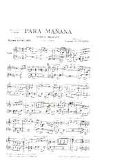scarica la spartito per fisarmonica Para mañana (Après demain) (Paso Doble) in formato PDF