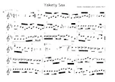 télécharger la partition d'accordéon Yakety Sax (Thème de : Benny Hill) au format PDF