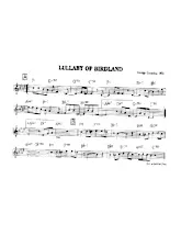 télécharger la partition d'accordéon Lullaby Of Birdland au format PDF